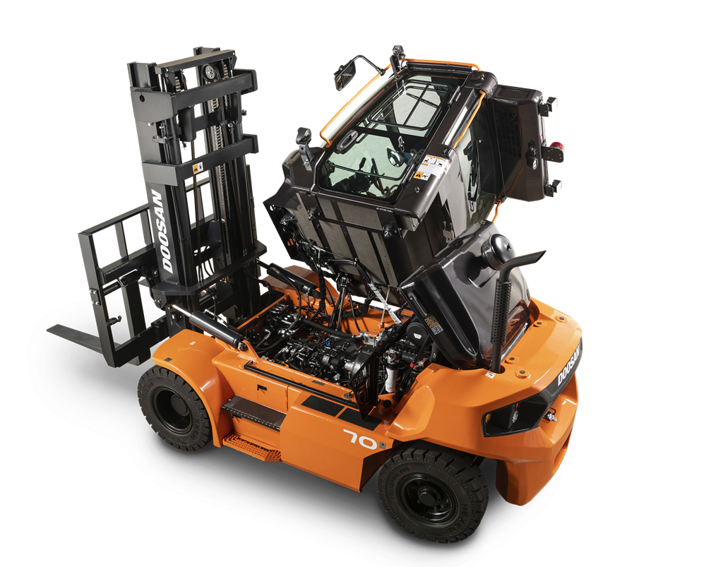 Doosan D60S90S High Capacity Diesel Forklifts Wolter Inc