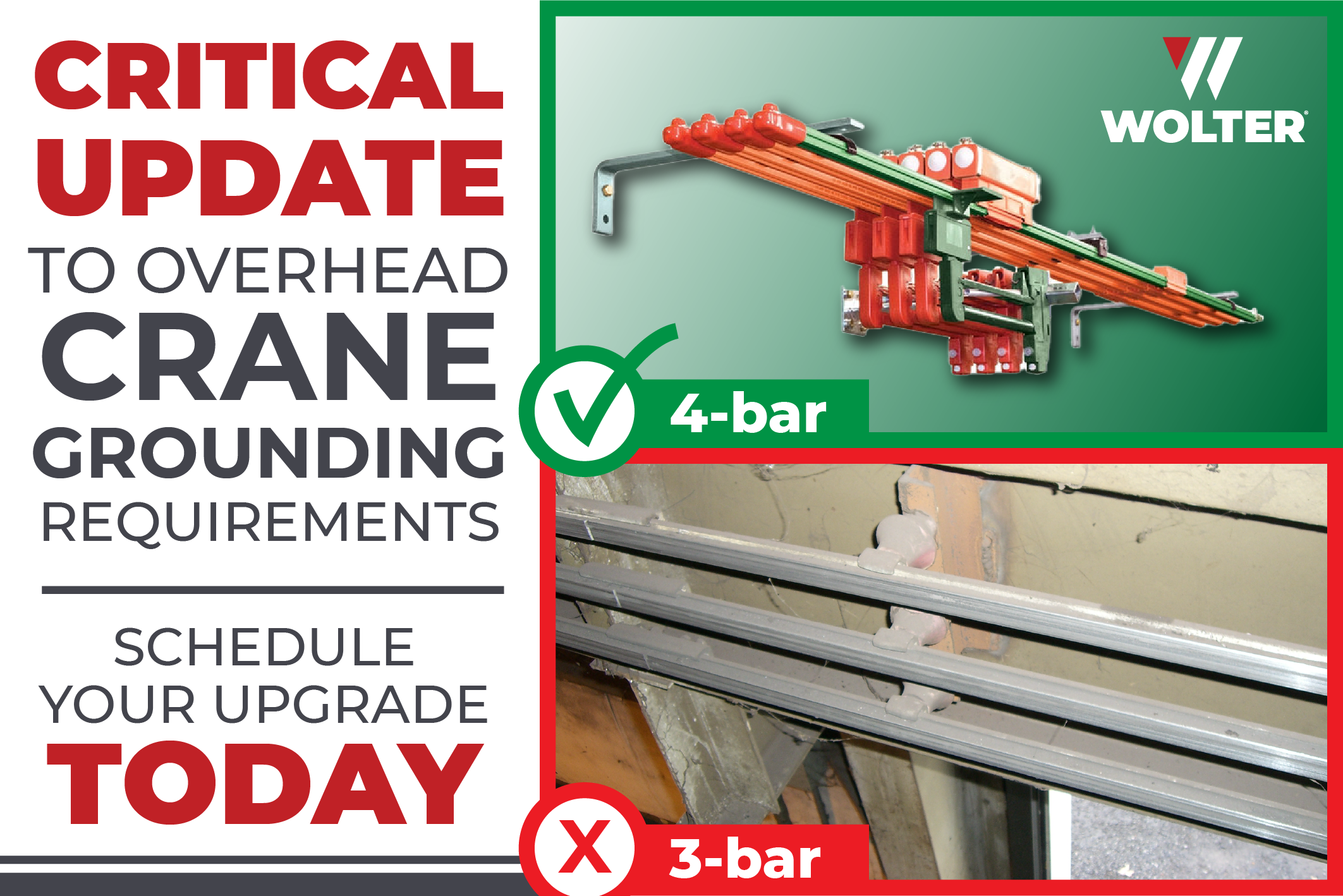 Critical Update Overhead Crane Grounding Wolter Inc