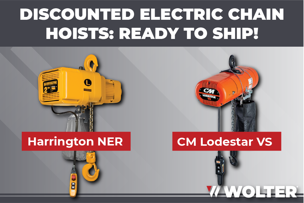 Stock Up on Discounted Electric Chain Hoists: Ready to Ship!
