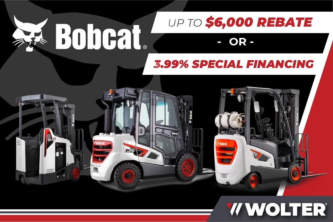 Claim up to 6,000 Rebate or 3.99 Special Financing on NEW Bobcat