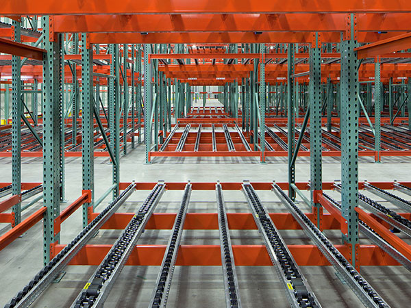 PALLET FLOW RACK