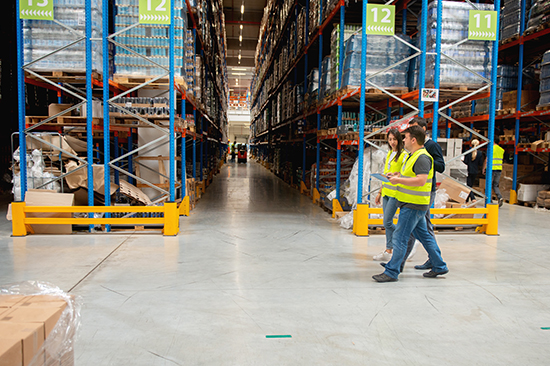 Pedestrians-Warehouse