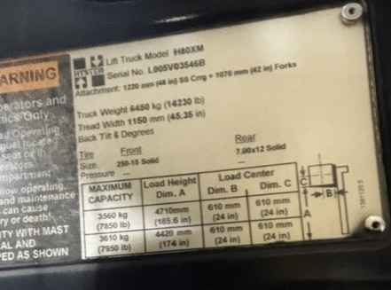 Hyster - H80XM - Image 4