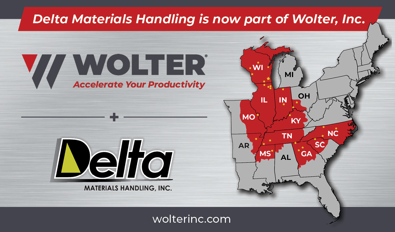 Wolter acquires Delta Materials Handling, Inc. in southern US