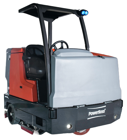 PowerBoss Nautilus-E rider scrubber