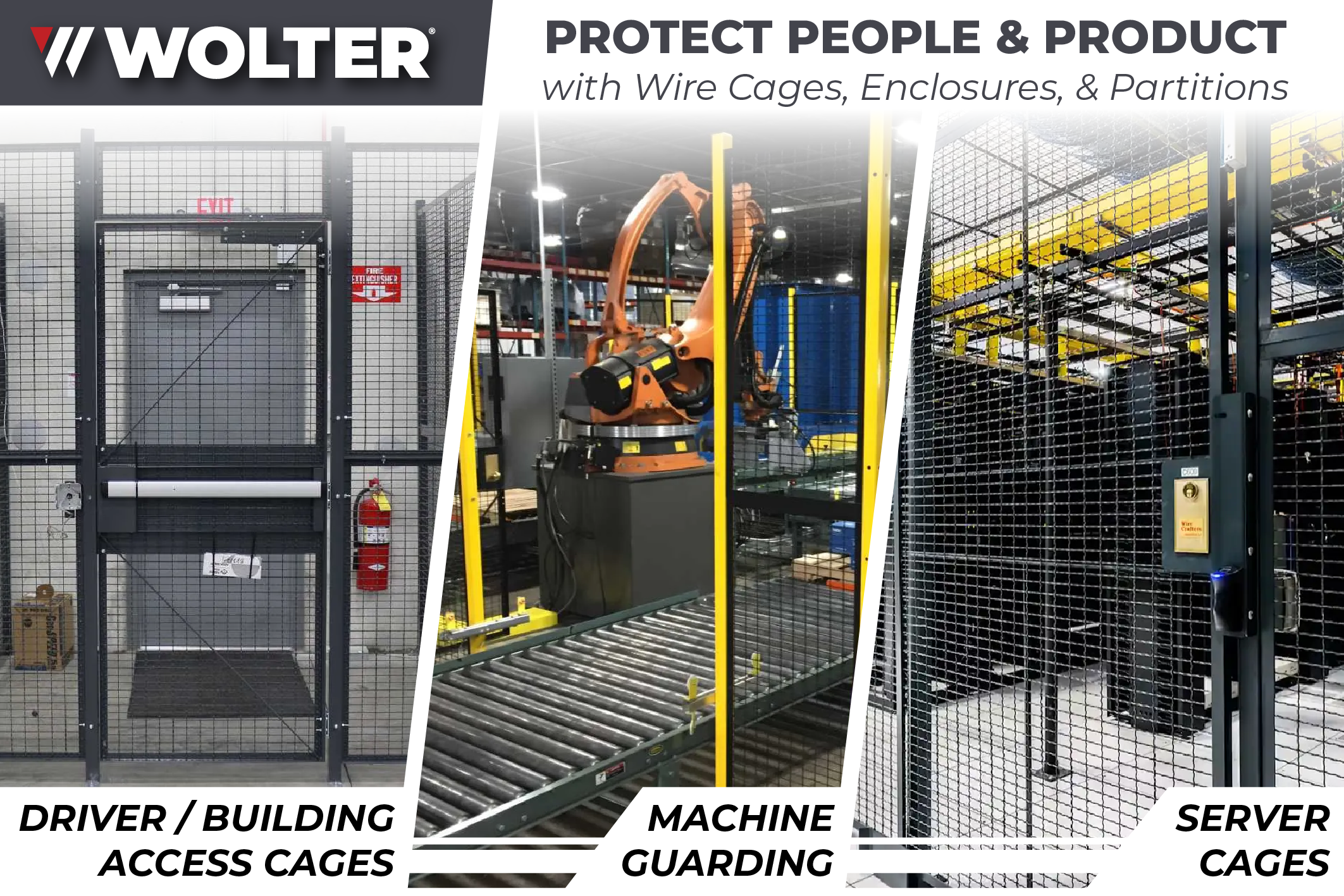 Wire Cages, Partitions, and Enclosures