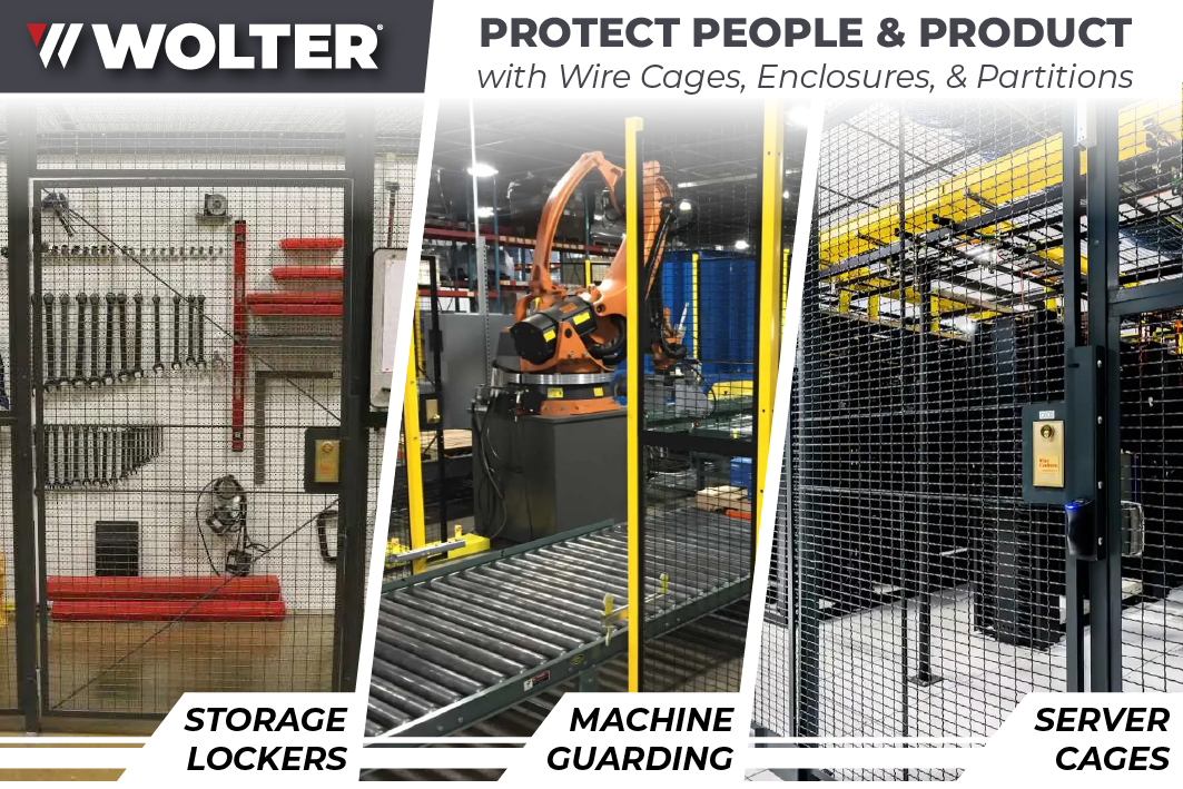Wire Cages, Enclosures, and Partitions